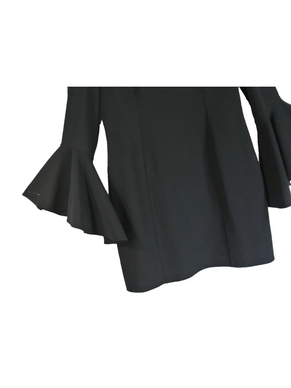 NEW, MICHAEL Kors Collection Flare Cuff Stretch Wool Sheath Dress Sz 14 #DD75